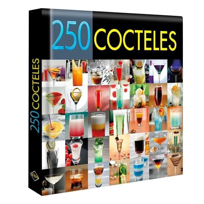 LEXUS EDITORES - Libro 250 Cocteles - Lexus - Nuevo Y Original - Tapa Dura