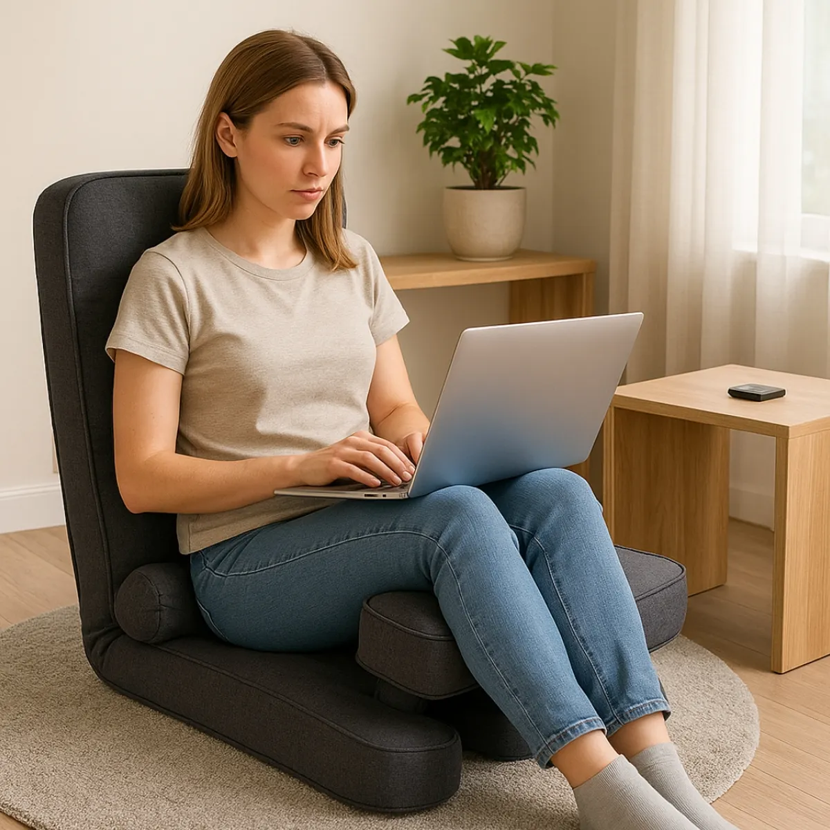 HOMER OUTDOOR - Silla Perezosa Silla De Computadora Silla De Oficina Homer