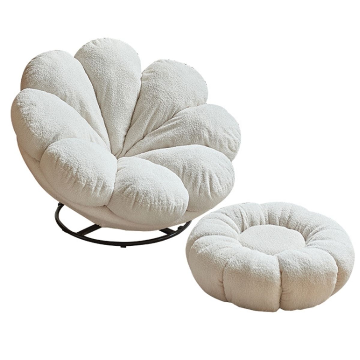 HOMER OUTDOOR - Silla Perezosa Silla De Computadora Silla De Oficina Flores