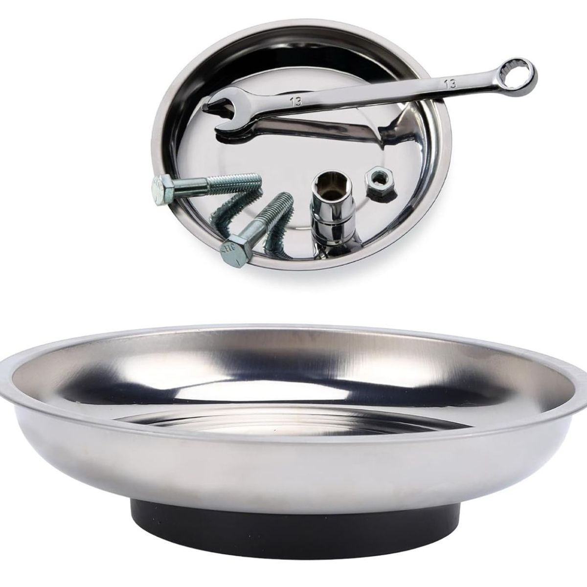 GENERICO - Bandeja Magnética Redonda Herramientas