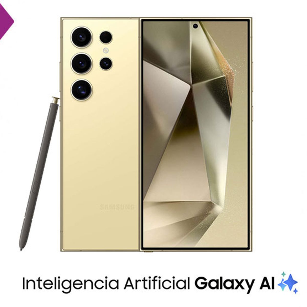 SAMSUNG - Samsung S24 ultra de 256gb verde titanio Liberado