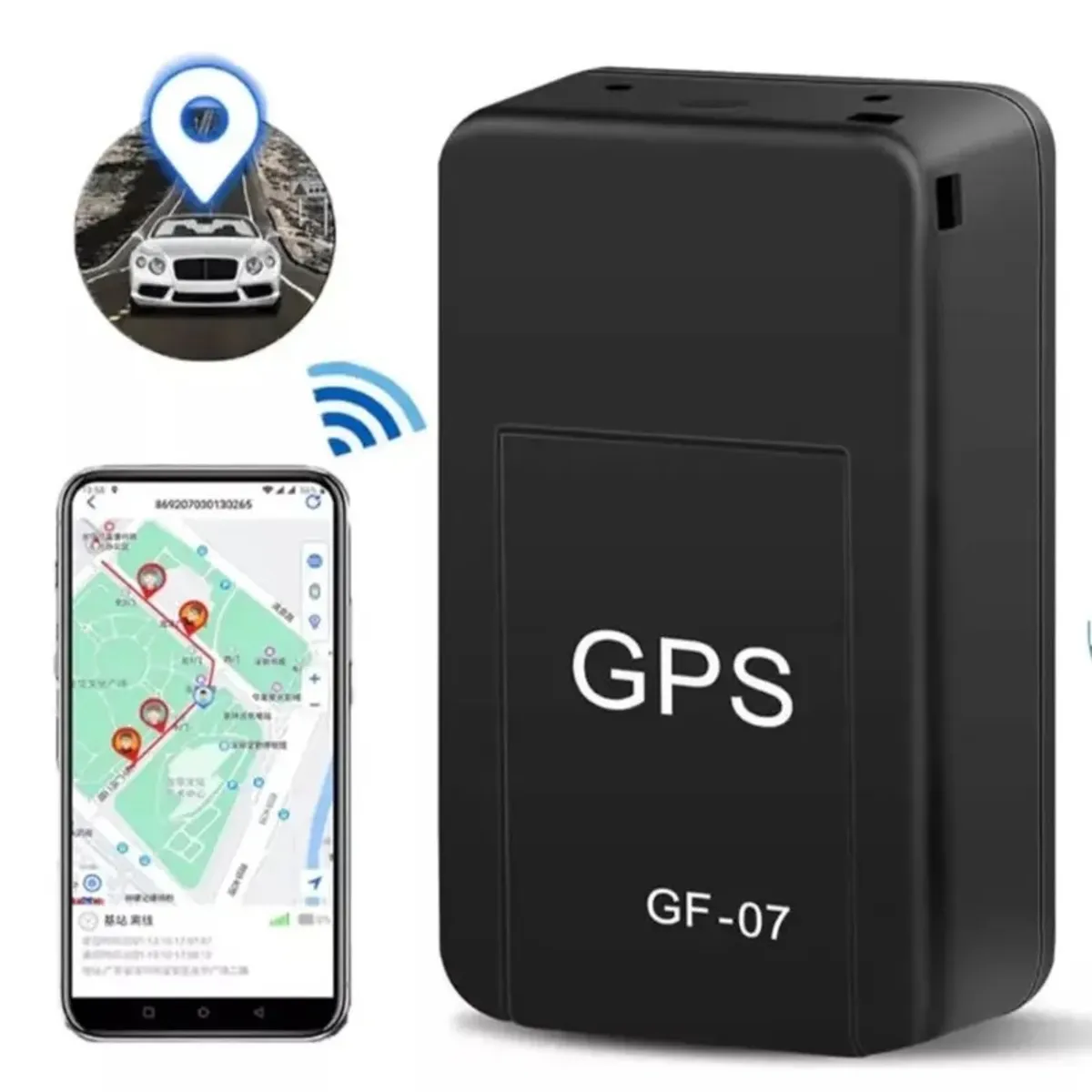 GENERICO - GPS Mini Localizador para Vehículos trackers
