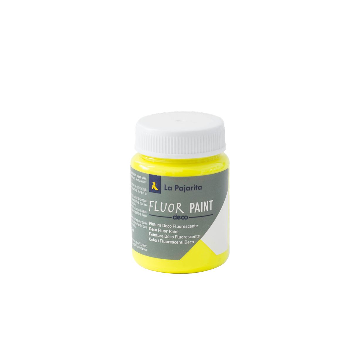 LA PAJARITA - Fluor Paint Yellow  75 ml FP-01