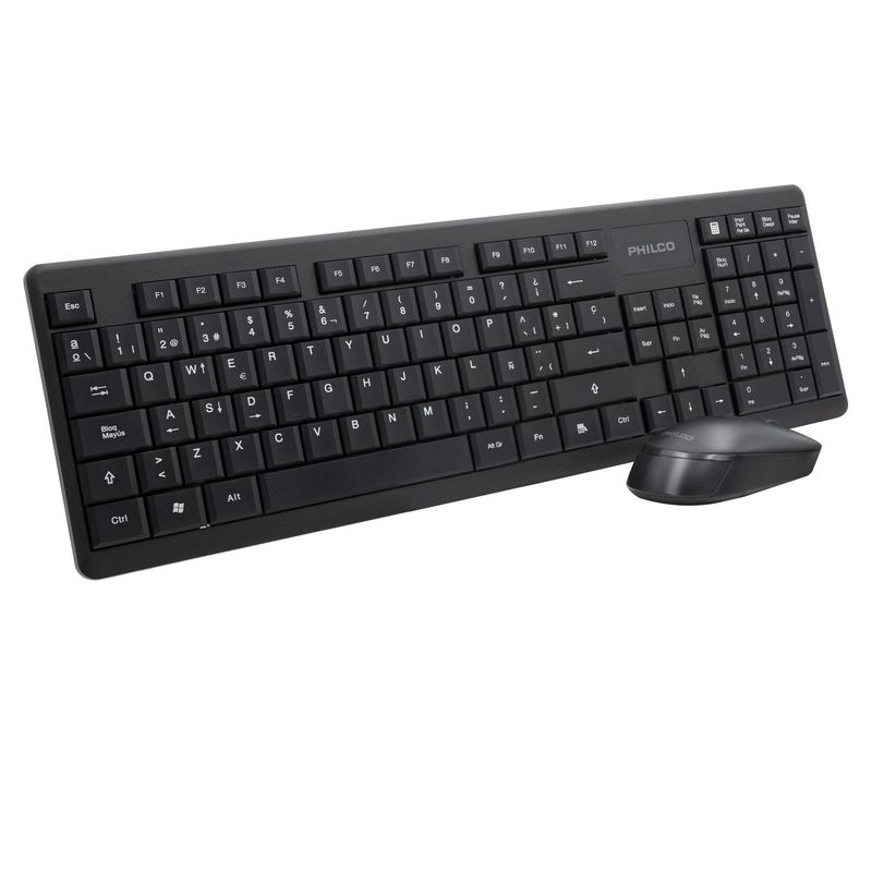 PHILCO - COMBO INAL MOUSE + TECLADO SPT6314 NEGRO