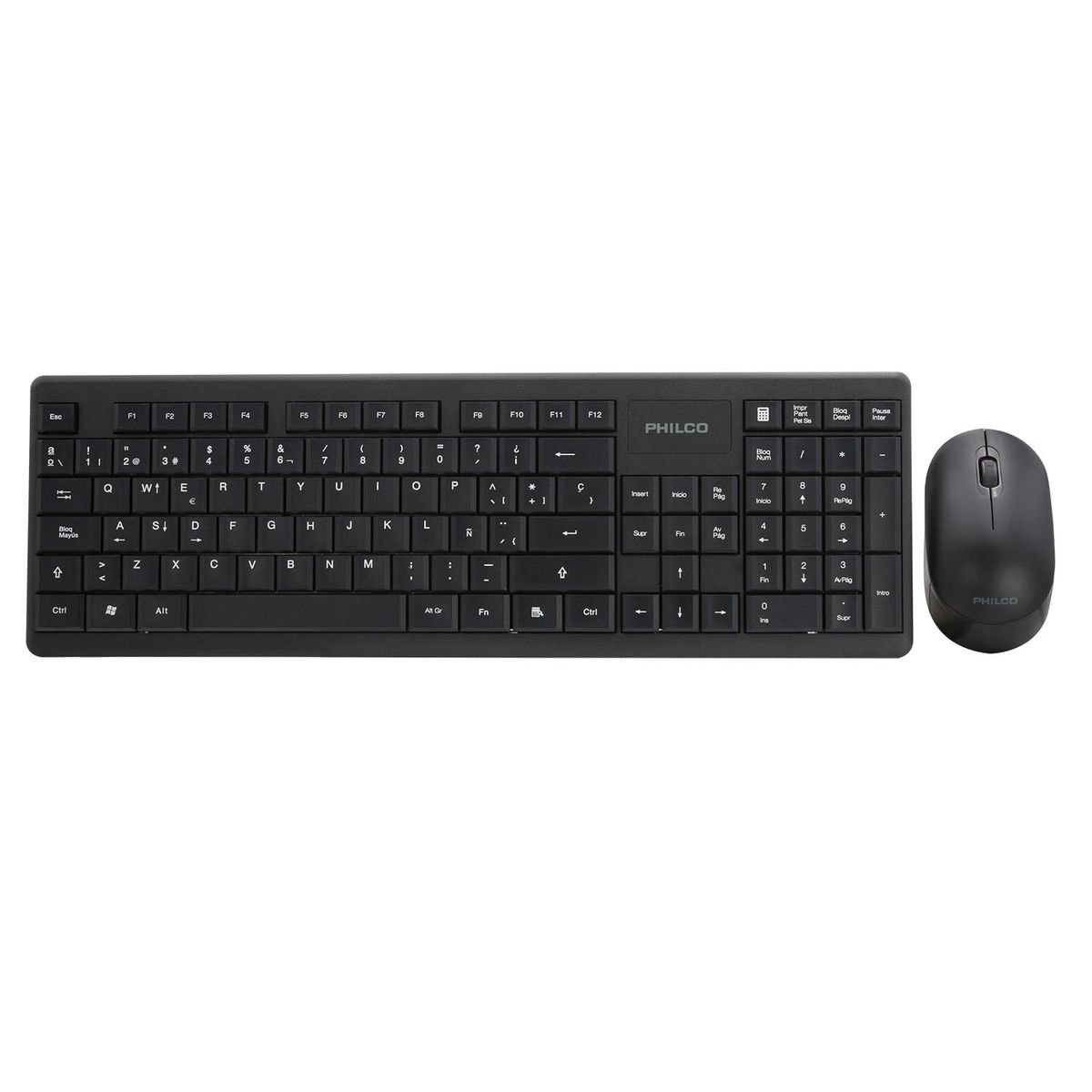 PHILCO - COMBO INAL MOUSE + TECLADO SPT6314 NEGRO
