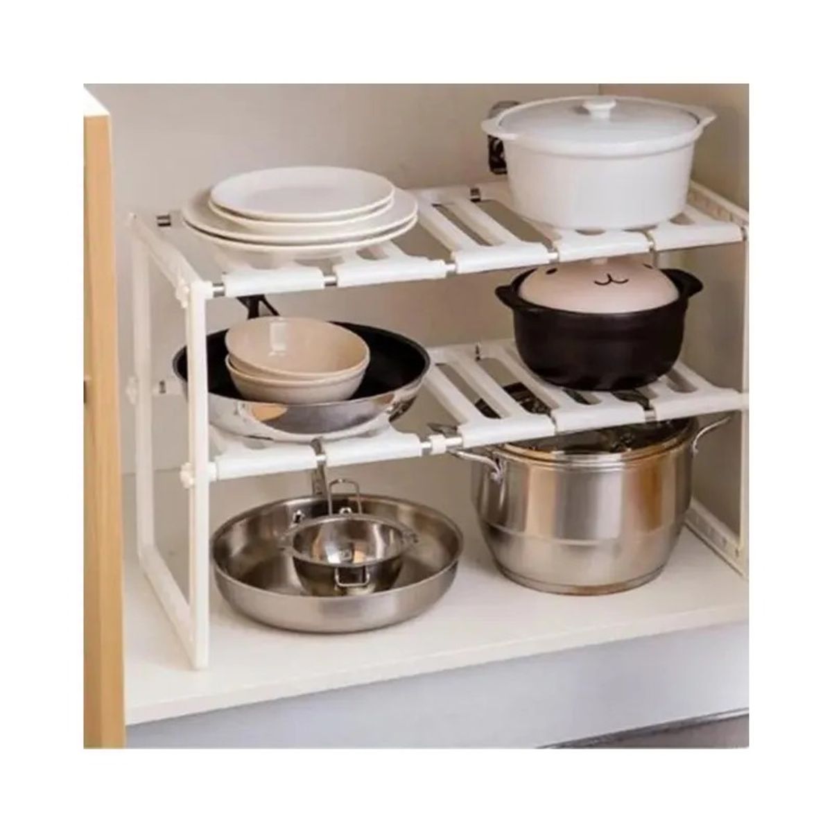 GENERICO - Organizador Doble Para Ollas