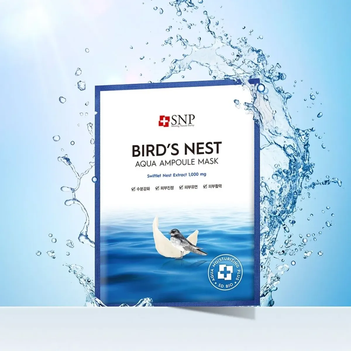 SNP - Mascarilla de ampollas Birds Nest Aqua