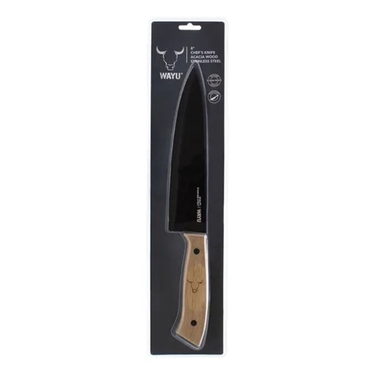 WAYU - Cuchillo Prm Wayu 8 Color Negro-café