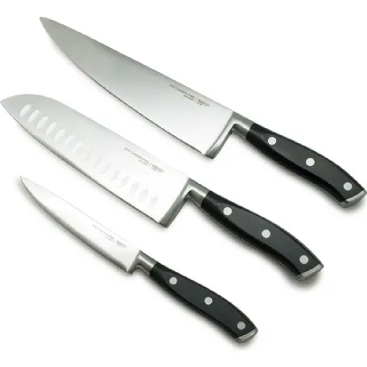 WAYU - Set Cuchillo + Block Magnético Wayu Color Plateado-negro