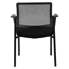 GENERICO - Silla De Visita Divi Negro Asiento Ergonómico Ofix