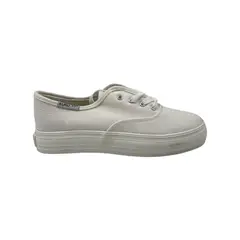 HERIEL - Zapatilla Blanca Plataforma Mujer