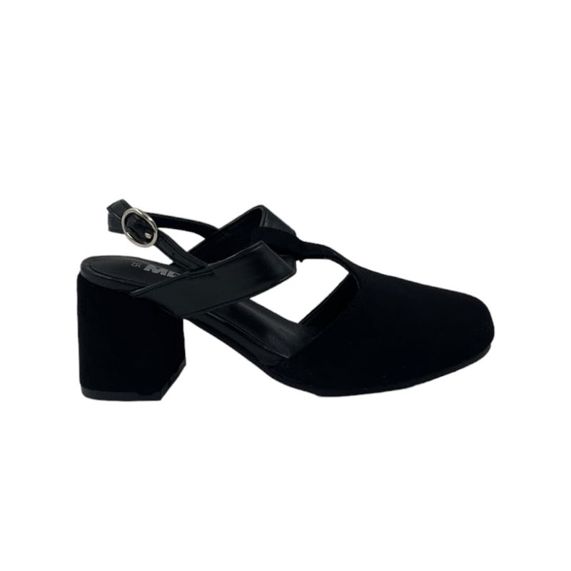 HERIEL - Zapato Negro Taco Mujer