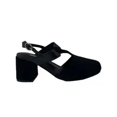 HERIEL - Zapato Negro Taco Mujer