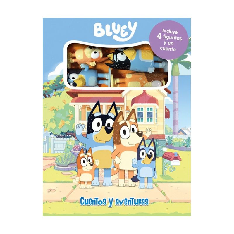 TOP10BOOKS - LIBRO BLUEY CUENTOS Y AVENTURAS / VARIOS AUTORES / PLANETA JUNIOR