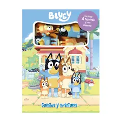 TOP10BOOKS - LIBRO BLUEY CUENTOS Y AVENTURAS / VARIOS AUTORES / PLANETA JUNIOR