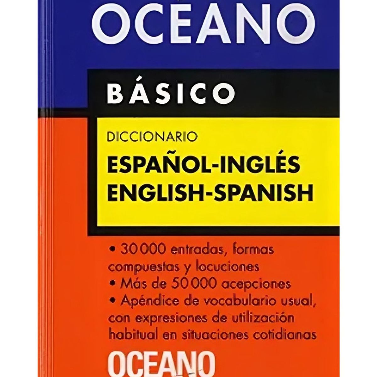 TOP10BOOKS - LIBRO DICC. Básico Español-Inglés (océano)