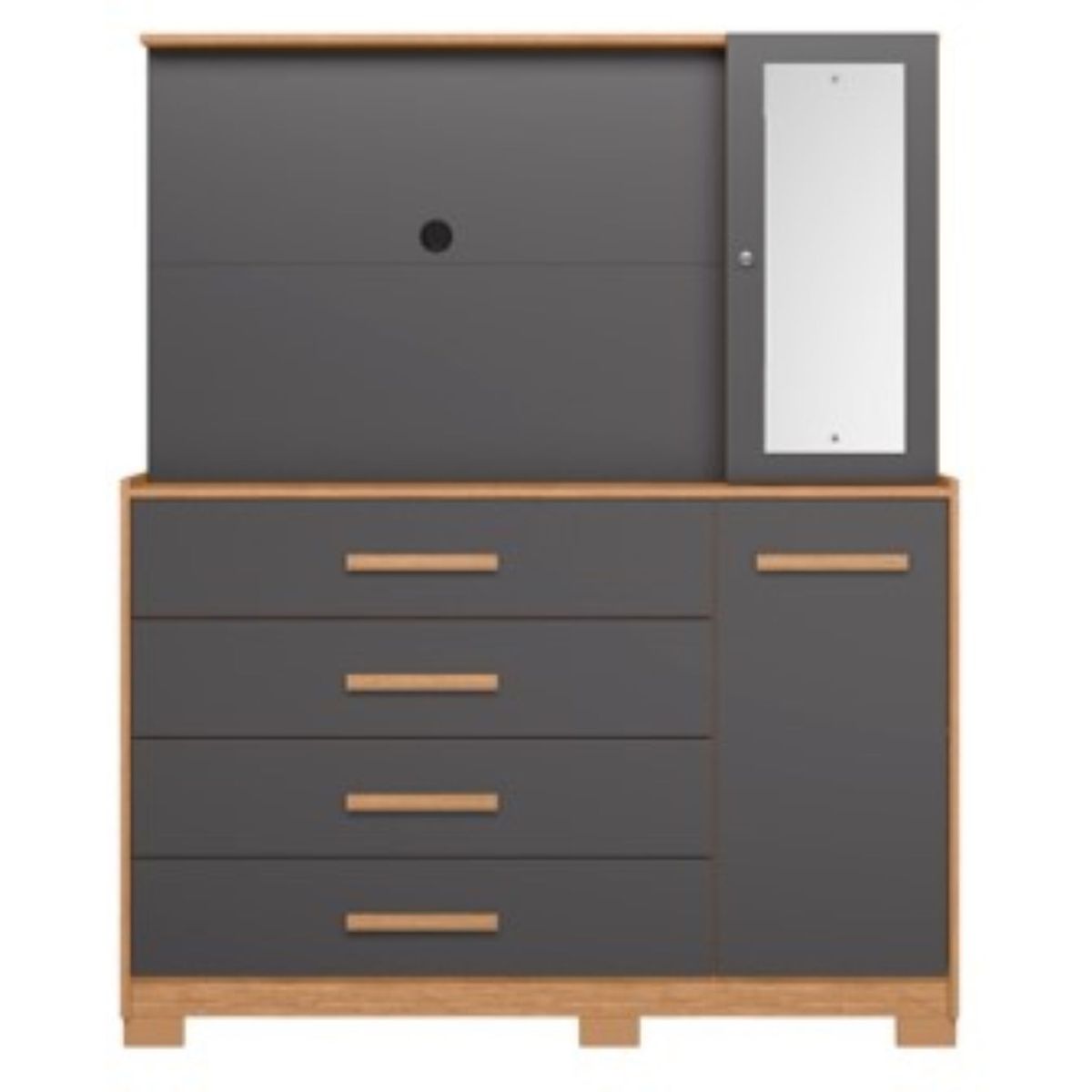 TAHUARI - Comoda Isabella Freijo titanium