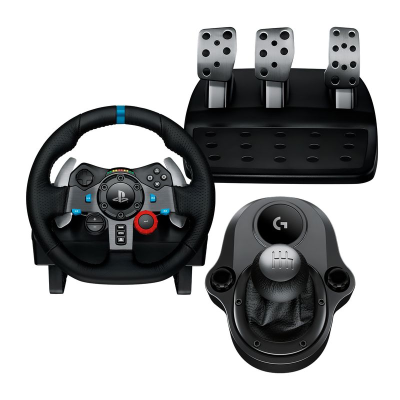 LOGITECH - Pack Volante + Palanca Logitech G920 Xbox X/S/Xbox One/PC