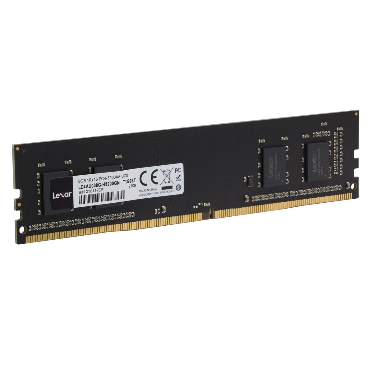 LEXAR - Memoria Ram DDR4 8GB 3200MHz Lexar UDIMM, CL22, 1.2V PC