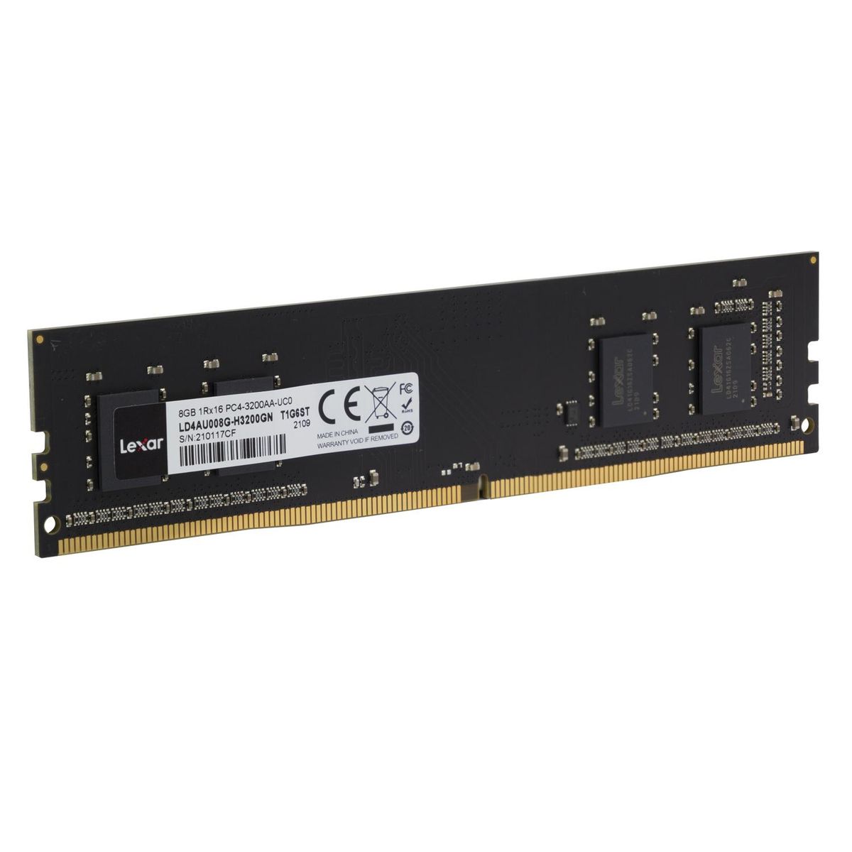 LEXAR - Memoria Ram DDR4 8GB 3200MHz Lexar UDIMM, CL22, 1.2V PC