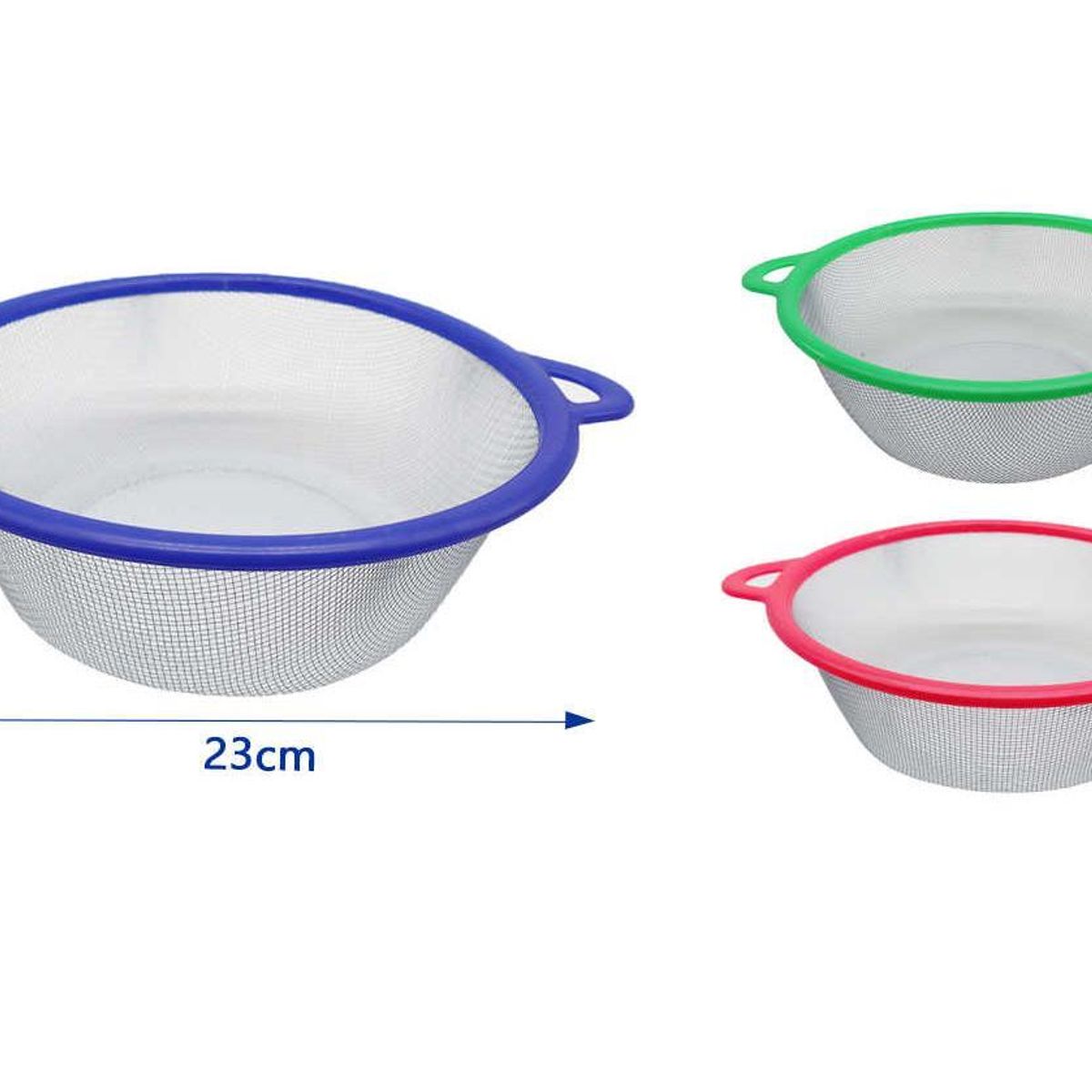 GENERICO - Colador Redondo De Malla Metálica