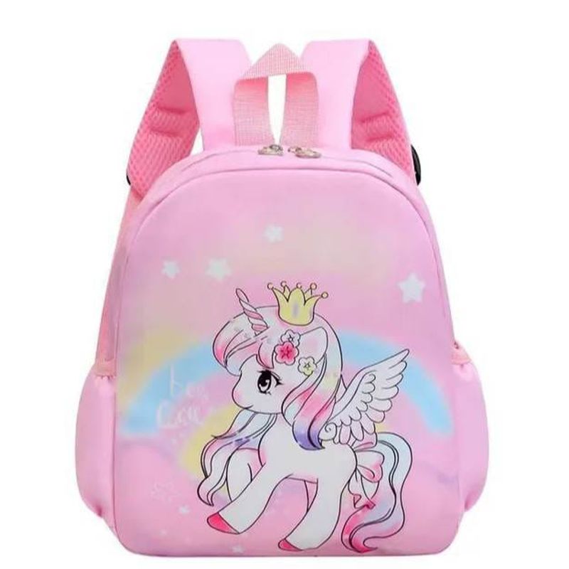 GENERICO - Mochila linda para niños 25 x 22 cm de poliéster