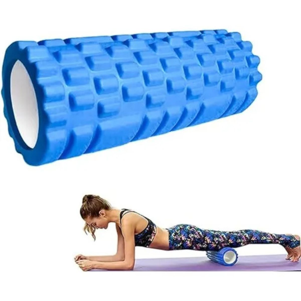 MOVI - Rodillo de Espuma Foam Roller Texturizado para Masaje