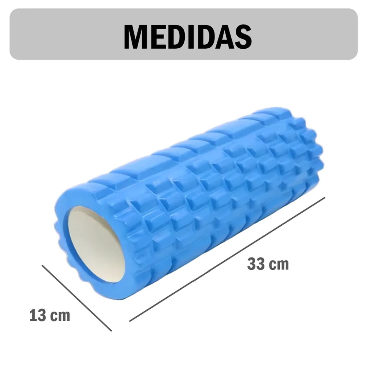 MOVI - Rodillo de Espuma Foam Roller Texturizado para Masaje