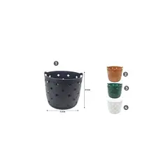 GENERICO - CANASTA ORGANIZADORA DE PLASTICO MULTIUSOS 23 X 20 CM
