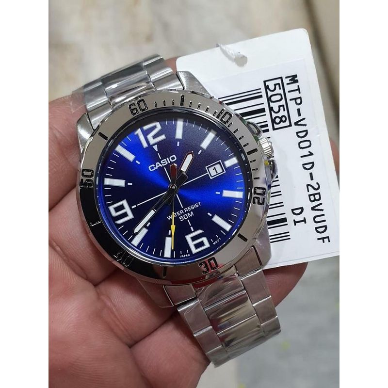 CASIO - reloj casio MTPVD01D-2BV HOMBRE METAL ANALOGO
