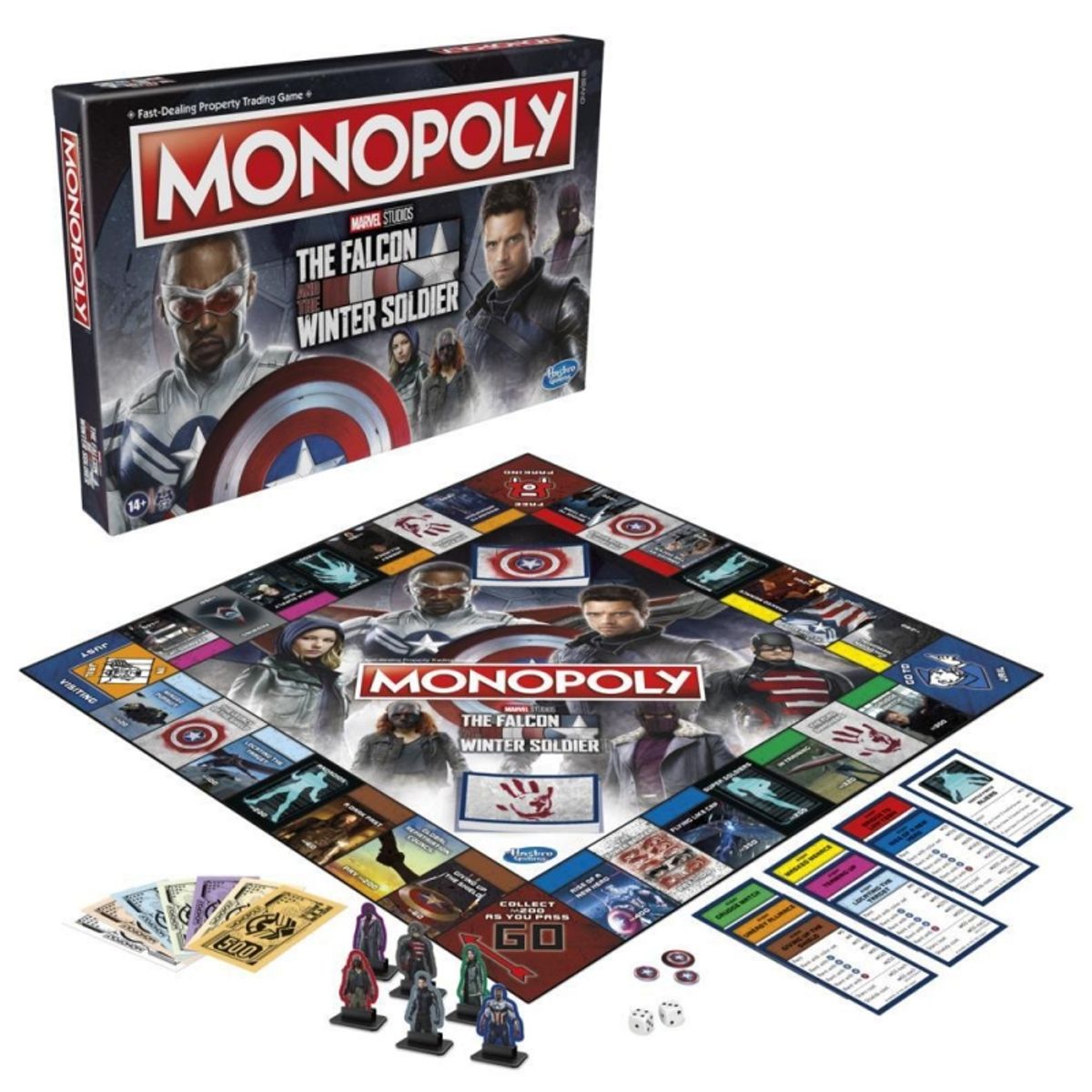 HASBRO - HASBRO F5851 MONOPOLY FALCON AND WINTER SOLDIER