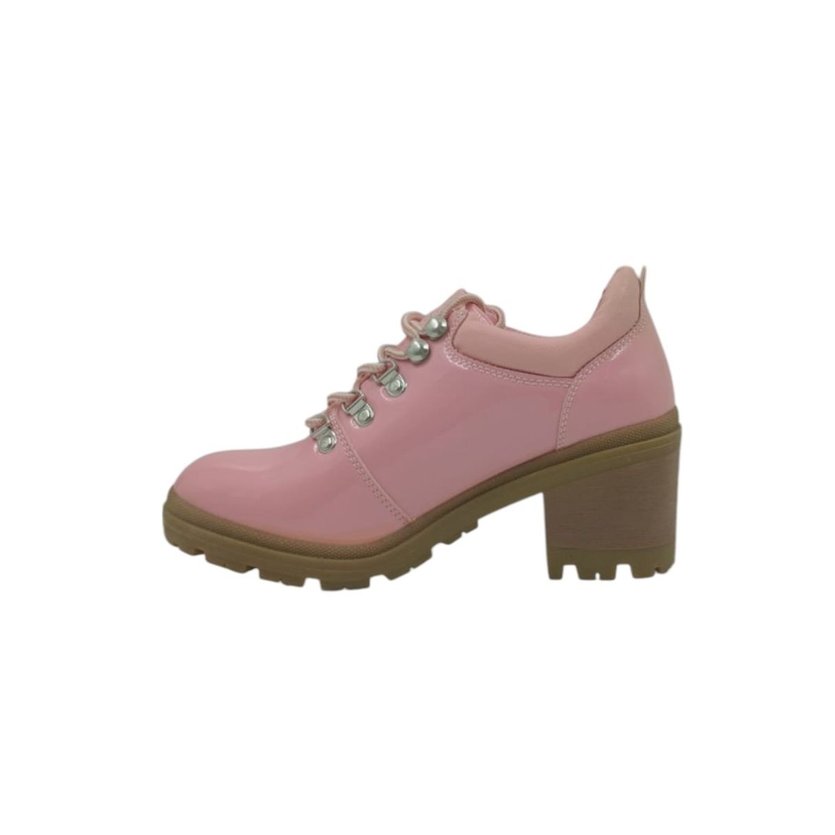 HERIEL - Zapato Rosa Charol Mujer