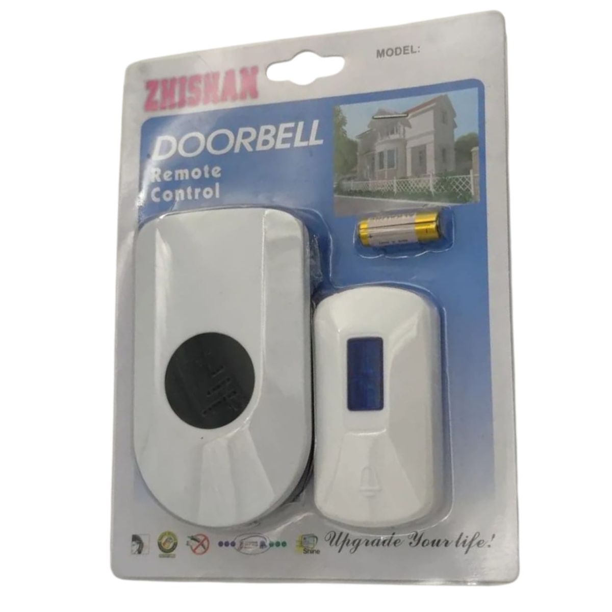 GENERICO - Timbre Inalámbrico Exterior Portátil Puertas Timbre Portero