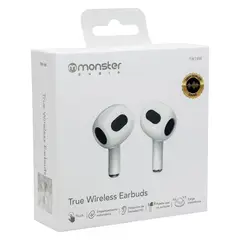 MONSTER - AUDIFONO TRUE WIRELESS TW14 BLANCO