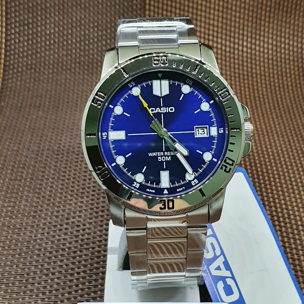 CASIO - RELOJ CASIO MTPVD01D-2EV HOMBRE METAL ANALOGO