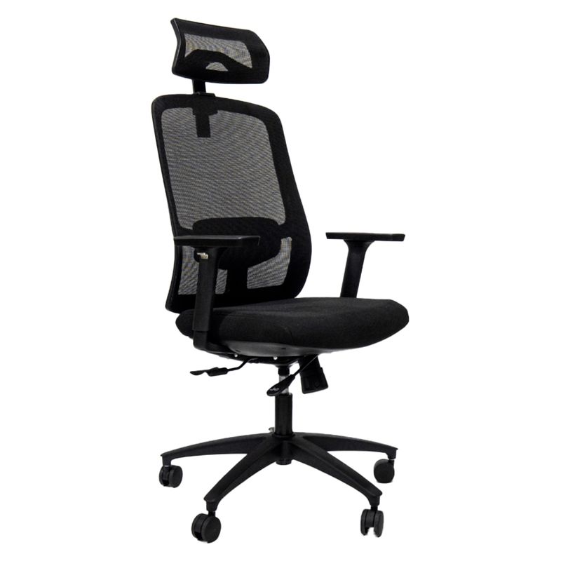 GENERICO - Silla De Oficina Ejecutiva Bruce Con Cabecero Ofix