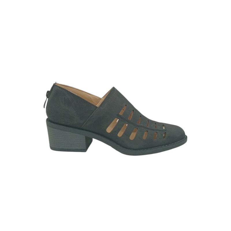 HERIEL - Zapato Negro Taco Mujer
