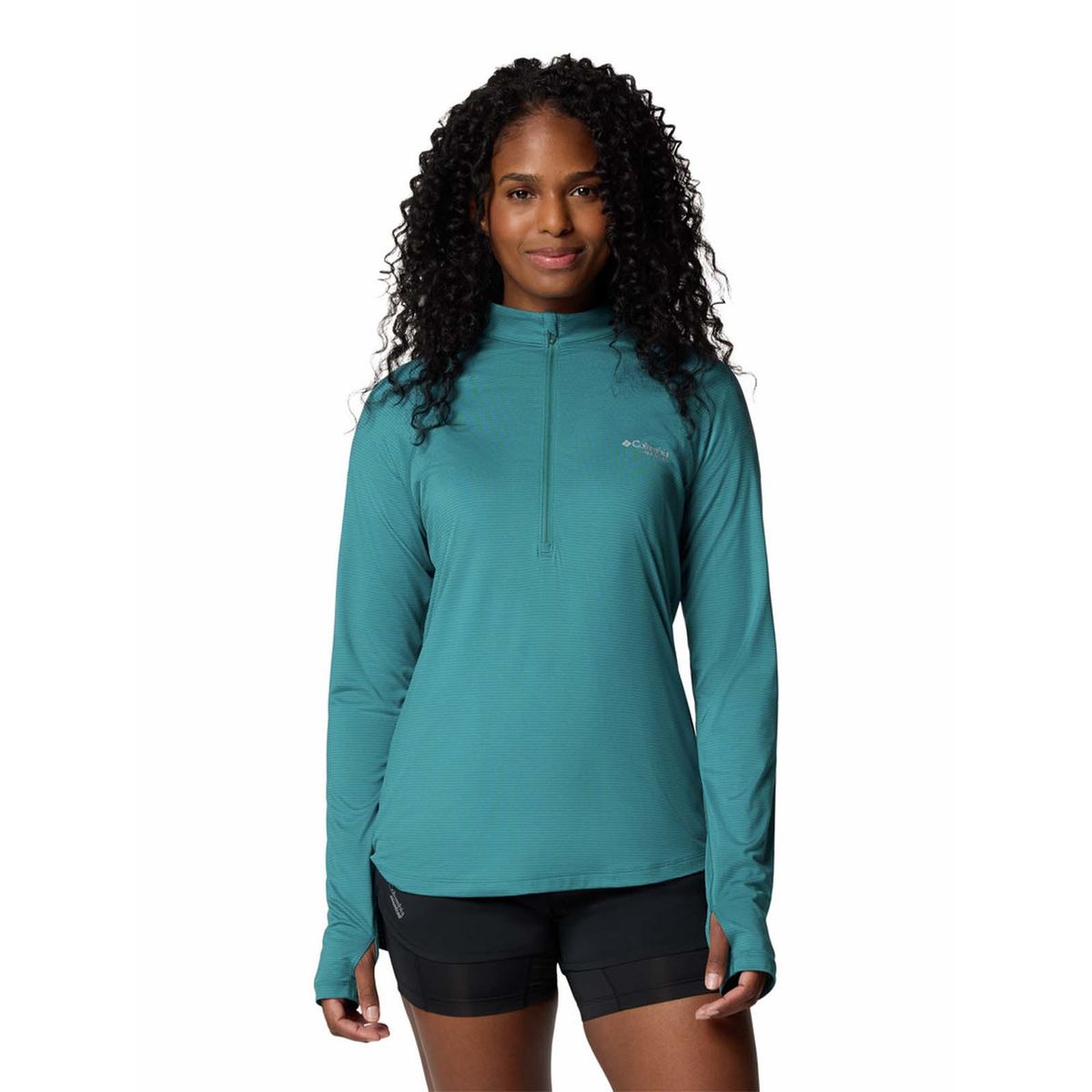 COLUMBIA - Polar Mujer Endle Trail 1/2 Zip Azul COLUMBIA