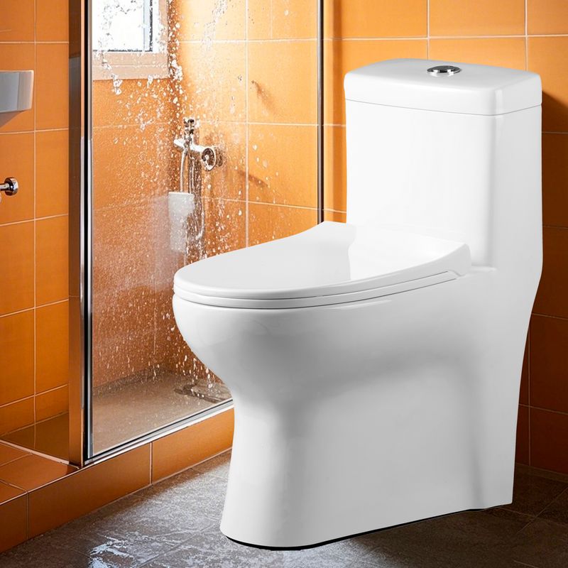JOYTEK - WC One Piece Joytek Millenium 8020 Descarga a Piso 20 cm