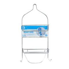 HOMESTAR - Organizador Para Ducha Estante 2 Niveles Multiuso
