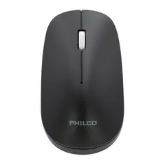 PHILCO - Mouse Inalámbrico USB Óptico Pro 29PPR7305B Negro
