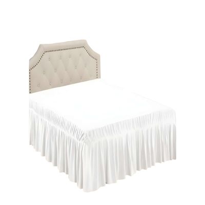 Imagen 2 del producto FALDON DE CAMA SIN FUNDA KING BLANCO