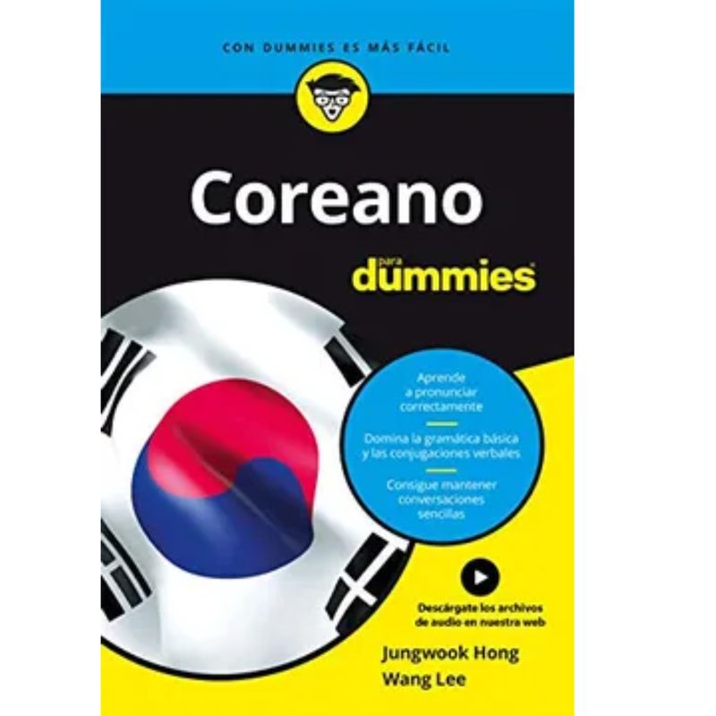 GENERICO - Libro Coreano Para Dummies  Curso Aprende Idioma  Original