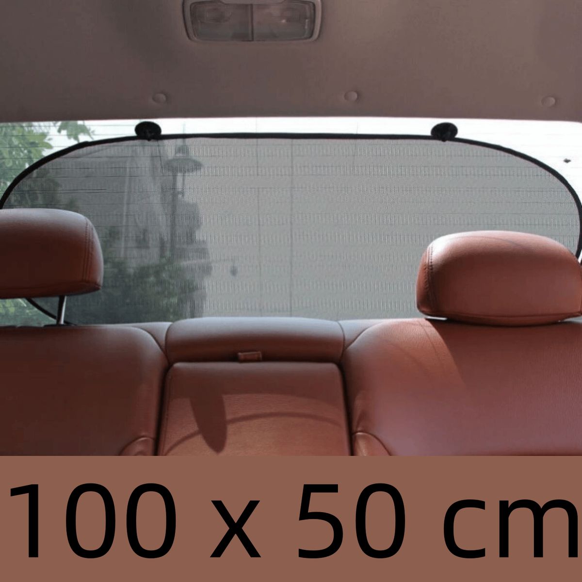 HOMESTAR - Cubre Parabrisas Auto Parasol Con Protección Uv Compactable 100x50 cm