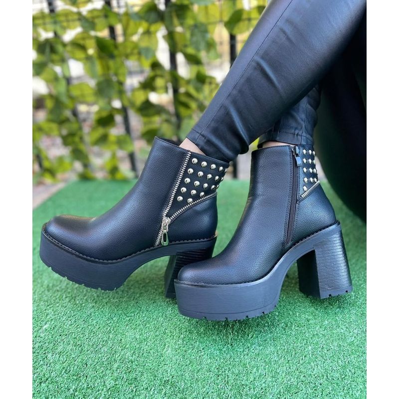 SNOOPY - Botin  Tacha Mujer  con Plataforma M464