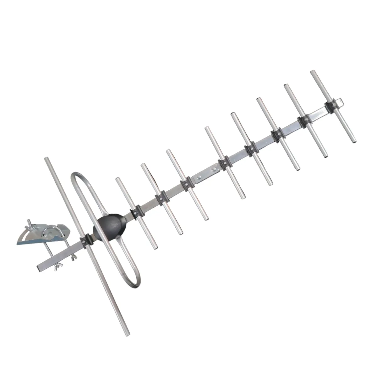 GENERICO - ANTENA TELEVICION HD EXTERIOR CON CABLE DE 10MT FACIL INSTALACION