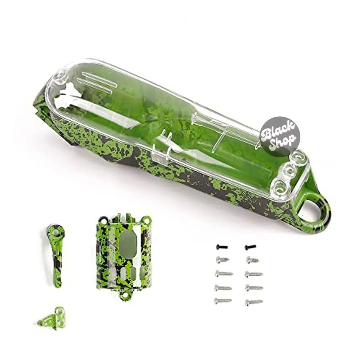 GENERICO - Carcasa Transparente Para Maquina Wahl Clip Verde