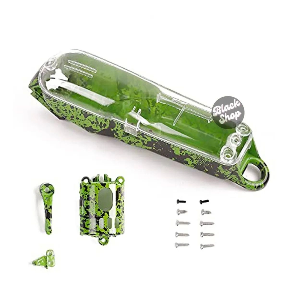 GENERICO - Carcasa Transparente Para Maquina Wahl Clip Verde