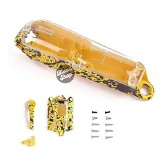 GENERICO - Carcasa Transparente Para Maquina Wahl Clip Amarillo