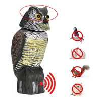 Ahuyentador De Pajaros Buho Espanta Palomas
